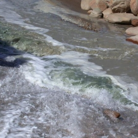 Confluencia de los Efluentes de diques y el R�o Aljamayu